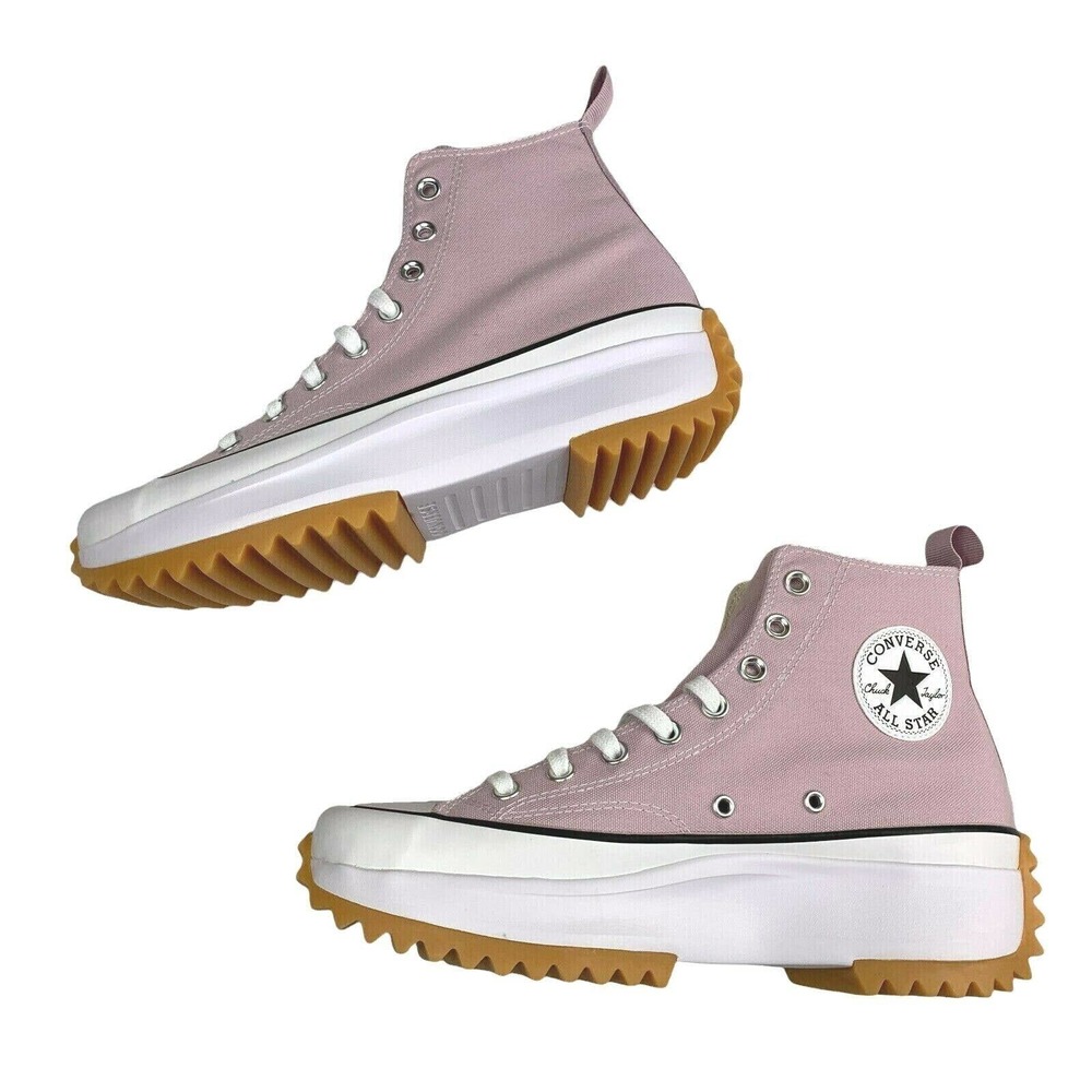 Converse Run Star Hike High Top Platform Shoes Pink Himalayan Salt 171668C 10.5 - Picture 2 of 7